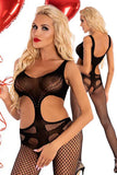 Livia Corsetti Hardomin Bodystocking Black | Angel Clothing
