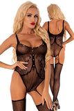Livia Corsetti Imrama Bodystocking Black | Angel Clothing