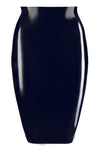 LATE-X Ladies Black Latex Skirt | Angel Clothing