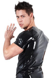 LATE-X Mens Latex Shirt | Angel Clothing