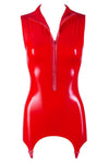 LATE-X Red Latex Basque NO BOX (XL) | Angel Clothing