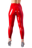 LATE-X Red Latex Leggings | Angel Clothing