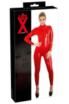 LATE-X Latex Catsuit Red | Angel Clothing