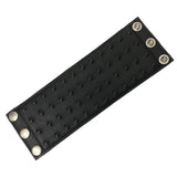 Black Leather Studded Wrist Cuff | Angel Clothing