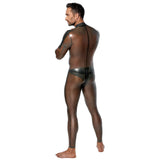 Late-X Mens Latex Jumpsuit | Angel Clothing
