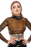 Late-X Transparent Shirt | Angel Clothing