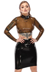 Late-X Transparent Shirt | Angel Clothing