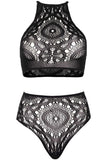 Leg Avenue Lace Top and High Waist String | Angel Clothing