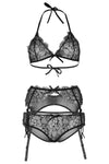 Leg Avenue Rhinestone Bra Top Lingerie Set | Angel Clothing