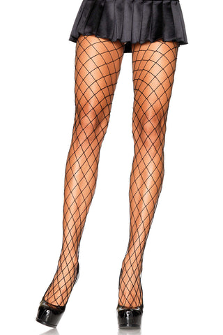 Leg Avenue Diamond Fishnet Tights | Angel Clothing