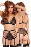 Leg Avenue Lace Bralette Set | Angel Clothing