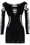 Leg Avenue Shredded Mini Dress | Angel Clothing