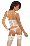 Corsetti Madhavi White Corset | Angel Clothing