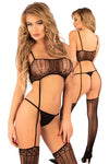 Livia Corsetti Madastres Bodystocking Black