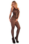 Livia Corsetti Maeri Bodystocking Black | Angel Clothing