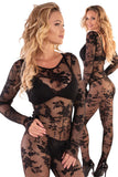 Livia Corsetti Manelis Bodystocking Black