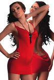 Me Seduce Lara Dress Red (2XL/3XL) | Angel Clothing