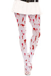 Music Legs Bloody Tights | Angel Clothing