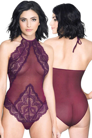 Music Legs Teddy Burgundy 80055