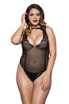 Music Legs Plus Size Teddy 80067Q | Angel Clothing