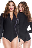 Music Legs Long Sleeve Zip Up Teddy | Angel Clothing