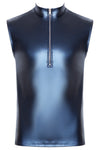 NEK Blue Metallic Shirt | Angel Clothing