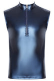 NEK Blue Metallic Shirt | Angel Clothing