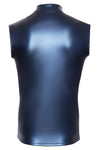 NEK Blue Metallic Shirt | Angel Clothing