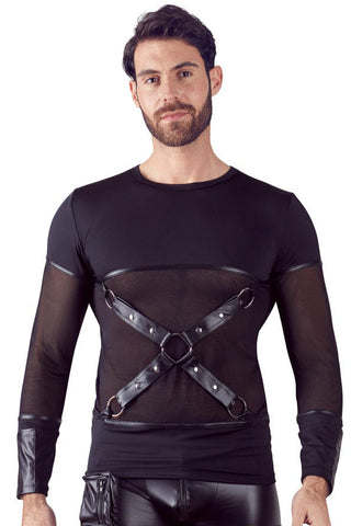 NEK Cross Harness Shirt | Angel Clothing