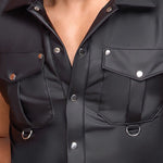 NEK Black Matte Shirt | Angel Clothing