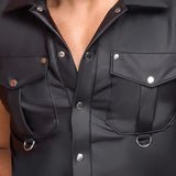 NEK Black Matte Shirt | Angel Clothing