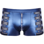 NEK Blue Metallic Shorts | Angel Clothing