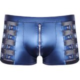 NEK Blue Metallic Shorts | Angel Clothing