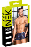 NEK Blue Metallic Shorts | Angel Clothing