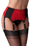 Nylon Dreams 6 Strap Suspender Belt (XS, M, L) | Angel Clothing