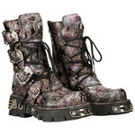New Rock Purple Boots M.391-S5