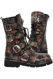 New Rock Red Boots M.1473-S42
