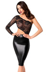 Noir Handmade Asymmetrical Dress | Angel Clothing