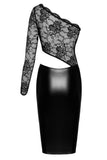Noir Handmade Asymmetrical Dress | Angel Clothing