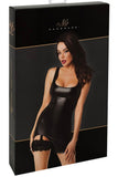 Noir Handmade Velvetine Mini Dress | Angel Clothing