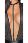 Noir Handmade Mesh Body | Angel Clothing