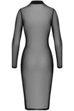 Noir Handmade Ecstasy Midi Dress | Angel Clothing