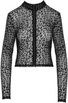 Noir Handmade Leopard Flock Top | Angel Clothing