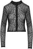 Noir Handmade Leopard Flock Top (S, L, XL) | Angel Clothing