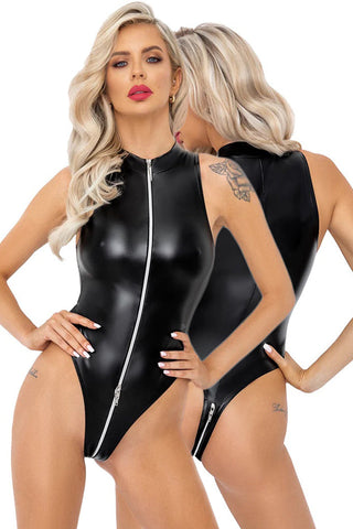 Noir Handmade Powerwetlook Bodysuit