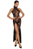 Noir Handmade Long Tulle Dress | Angel Clothing