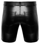 Noir Handmade Mid Length Shorts | Angel Clothing