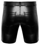 Noir Handmade Mid Length Shorts | Angel Clothing