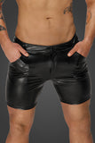 Noir Handmade Mid Length Shorts | Angel Clothing