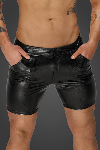 Noir Handmade Mid Length Shorts | Angel Clothing